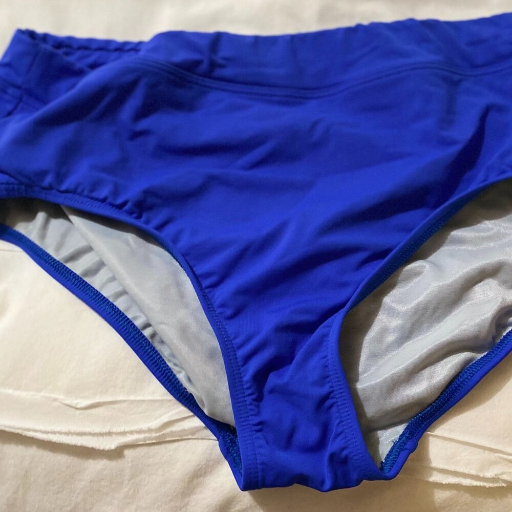 Lands End royal blue bikini bottoms